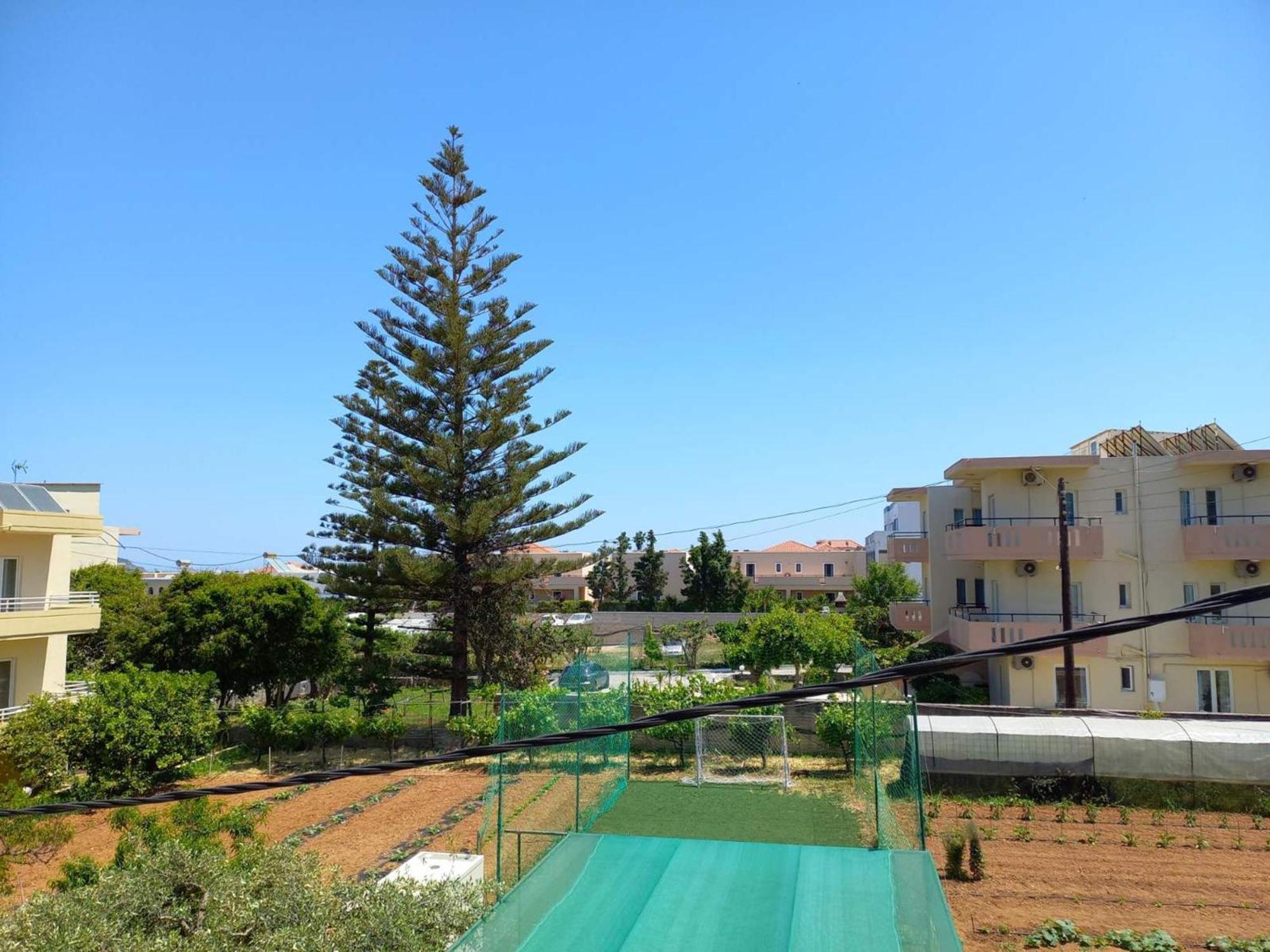 Litinas Apartments With Pool Agia Marina Esterno foto